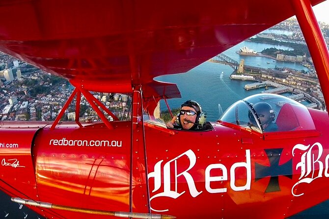 Sydney Harbour Joy Flight in the Pitts Special - The 50 Minutes in the Air: The Flow of the Experience