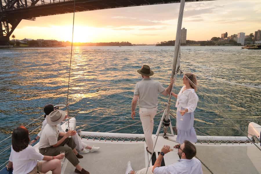 Sydney Harbour: Sunset Catamaran Cruise - Boarding at Man O’War Steps: Easy to Find, Better to Arrive Early