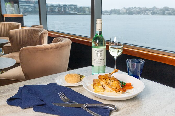 Sydney Harbour Sunset Dinner Cruise from Darling Harbour - Dinner on board: 3 courses, or 4 with premium beef