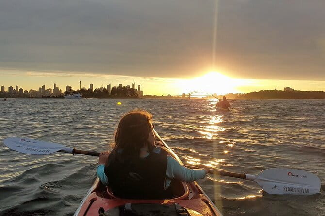Sydney Harbour Sunset Dinner Paddle - The 4-hour flow from Rose Bay to Shark Island (and back)