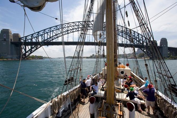 Sydney Harbour Tall Ship Afternoon Discovery Cruise - Where You Board: Campbells Cove at The Rocks