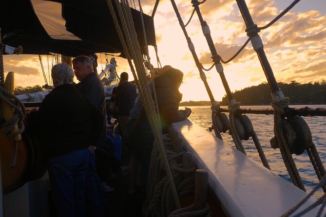 Sydney Harbour Tall Ship Twilight Dinner Cruise - The Tall Ship Experience: A 100+ Year Feel and Sail Time