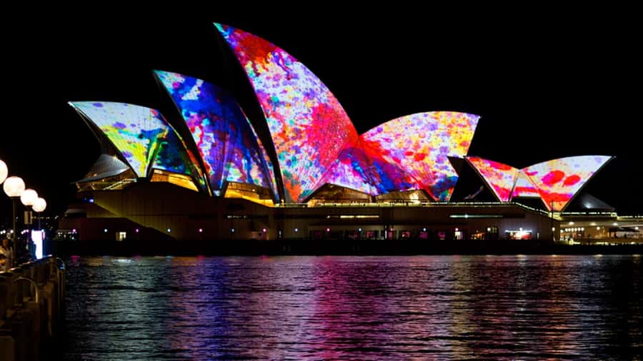 Sydney Harbour: Tall Ship Vivid Dinner Cruise - Where you meet: Campbell’s Cove Jetty near The Rocks