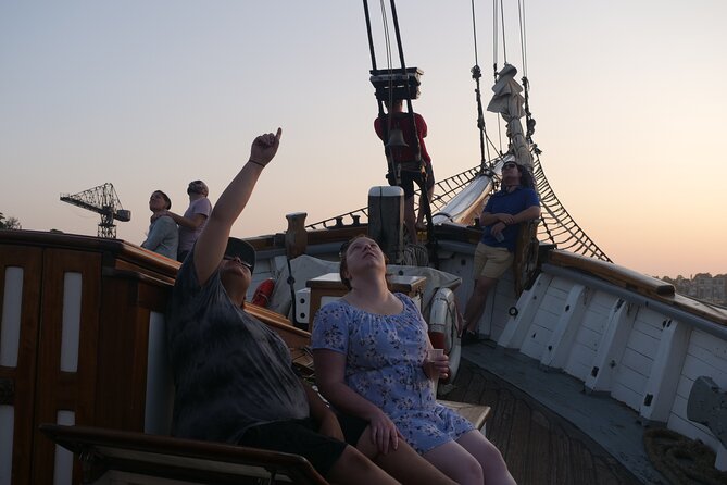Sydney Harbour Tall Ship Wine & Canapes Evening Cruise - The Tall Ship Feel: How the Ship Adds Meaning to the Night