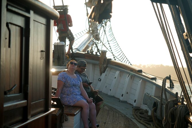 Sydney Harbour Tall Ship Wine & Canapes Evening Cruise - Cruising Past Sydney Harbour Bridge, Opera House, and Fort Denison