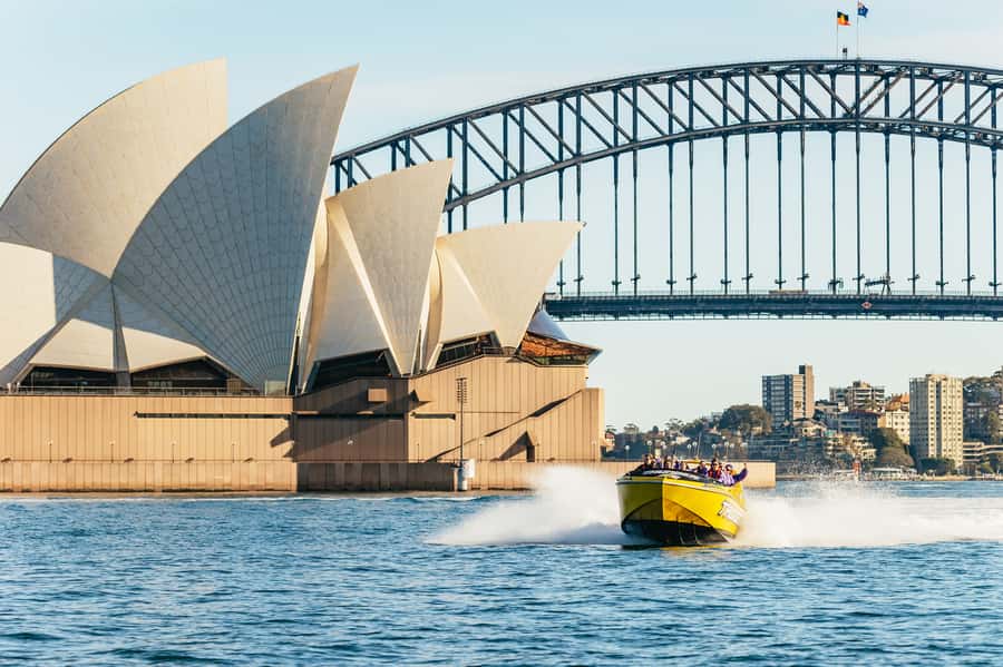 Sydney Harbour: Thunder Thrill Jet Boat Ride - From Circular Quay to Sydney Heads: How the 30 Minutes Flows