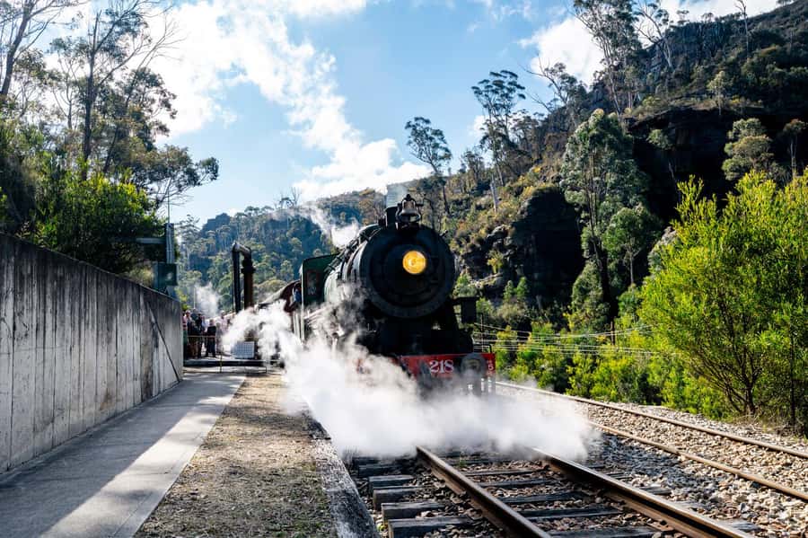 Sydney: Heritage Zig Zag Steam Train and Blue Mountains Tour - Scenic World at Katoomba: record-steep railway plus Skyway views