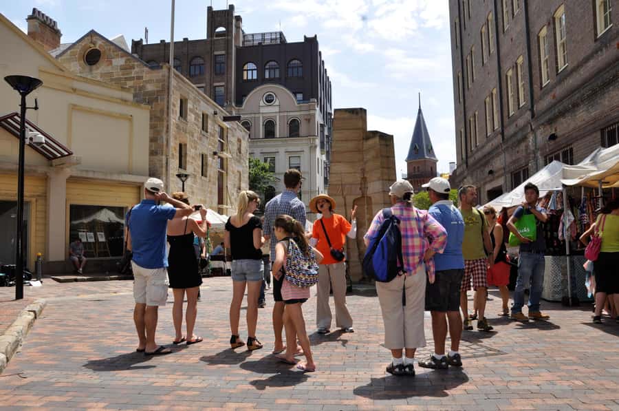 Sydney Historical Walking Tour including The Rocks - Hyde Park Barracks and The Mint: When the City Runs on Administration
