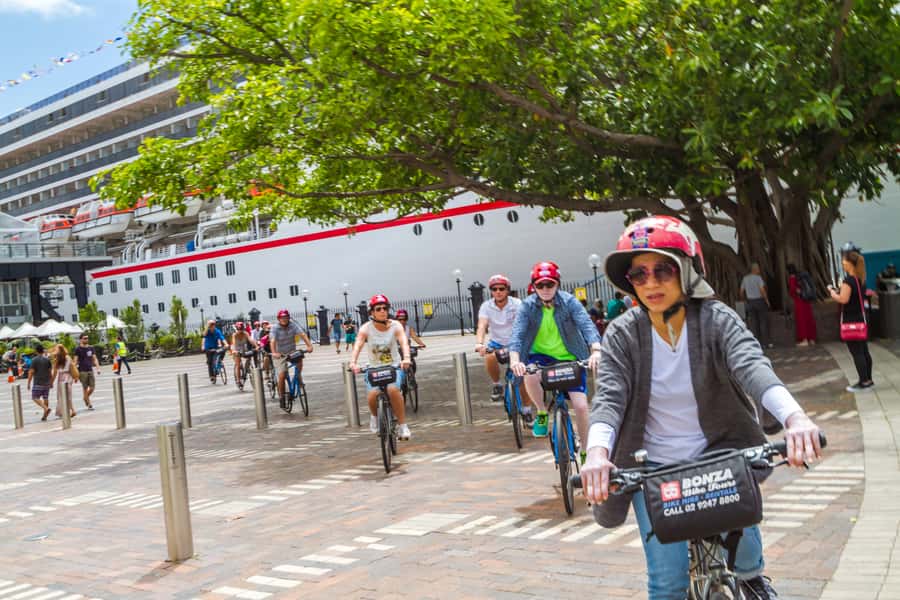Sydney: Iconic Sights 4-Hour Bike Tour - Opera House to Observatory Hill: the big-sight photo plan works