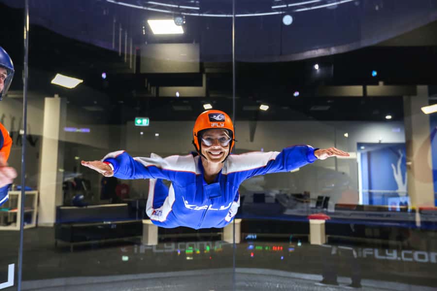 Sydney: Indoor Skydiving Experience - Inside the wind tunnel: the free-fall feeling without the plane