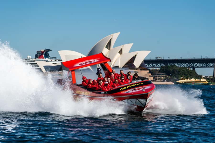 Sydney: Jet Boat Adventure Ride from Circular Quay - Circular Quay to full speed: what the ride feels like