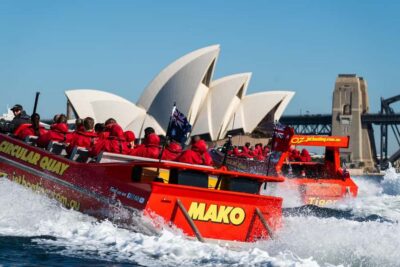 Sydney: Jet Boat Adventure Ride from Circular Quay - The 30-minute route: how the action builds on the water