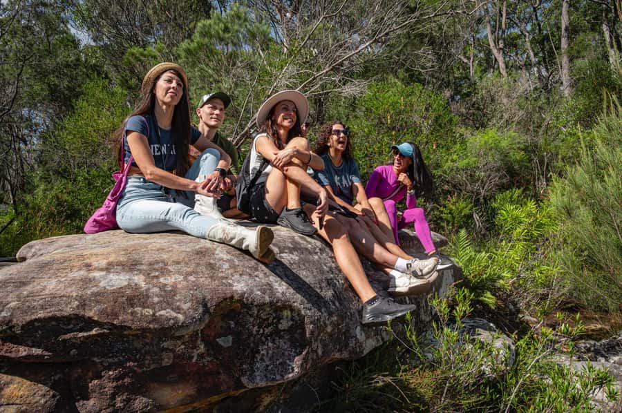 Sydney: Ku-ring-gai National Park with swim and picnic - Swim at a hidden beach: how to plan for it