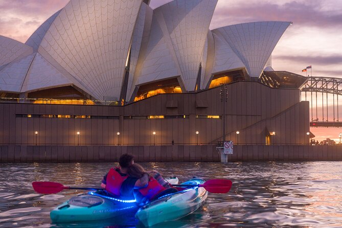 Sydney LED Lit Kayak Tour of the Opera House and Bridge - Free Photos and Videos: The Easiest Way to Capture This Trip
