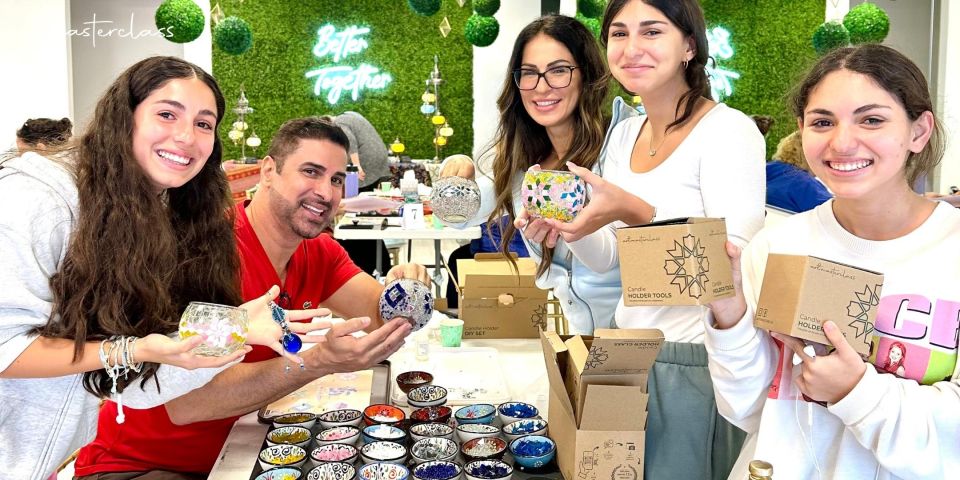 Sydney: Mosaic Art Classes - Turkish Lamp Workshop - Private Workshops and Gift Vibes
