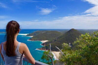 Sydney: Port Stephens Sandboarding, Dunes & Dolphin Cruise option - Anna Bay sand safari: the 32-kilometer moving dunes ride