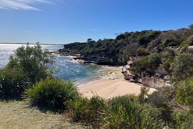 Sydney Private Tour Inc The Royal National Park and Symbio Zoo - Wattamolla Beach and its lagoon waterfall