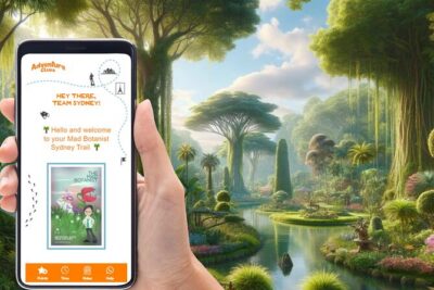 Sydney - The Mad Botanist Scavenger Hunt For Kids & Families. - Where it starts and where you finish in the gardens