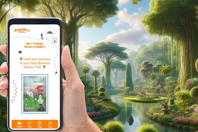 Sydney - The Mad Botanist Scavenger Hunt For Kids & Families. - Where it starts and where you finish in the gardens