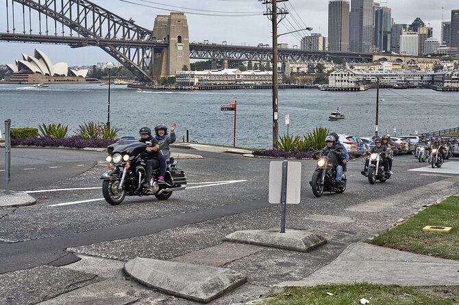 The 3 Bridges Harley Tour - see the main iconic bridges of Sydney on a Harley - Why these bridges look bigger from a Harley