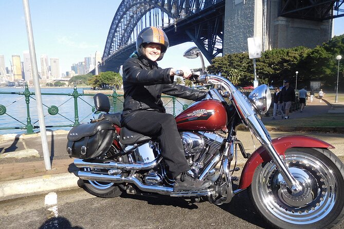 The 3 Bridges Harley Tour - see the main iconic bridges of Sydney on a Harley - Kirribilli’s quick photo stop: Opera House angles, easy footing