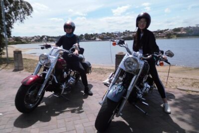 The 3 Bridges Harley Tour - see the main iconic bridges of Sydney on a Harley - Sydney Harbour Bridge: the view from the back is the point