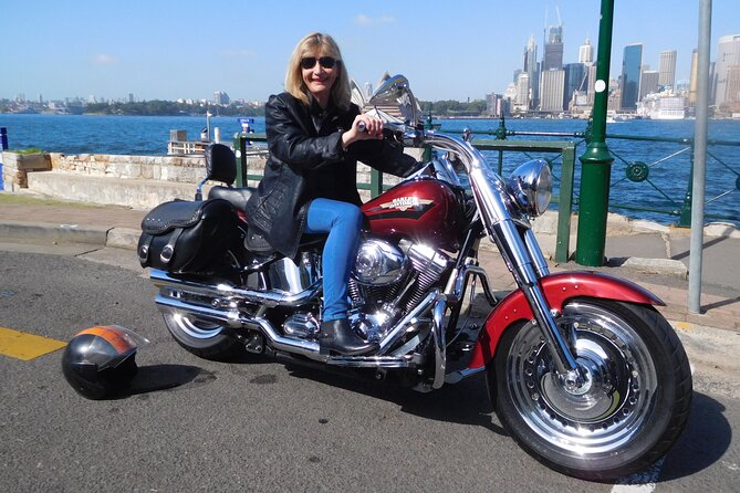 The 3 Bridges Harley Tour - see the main iconic bridges of Sydney on a Harley - Under the Harbour Bridge and along the lower north shore