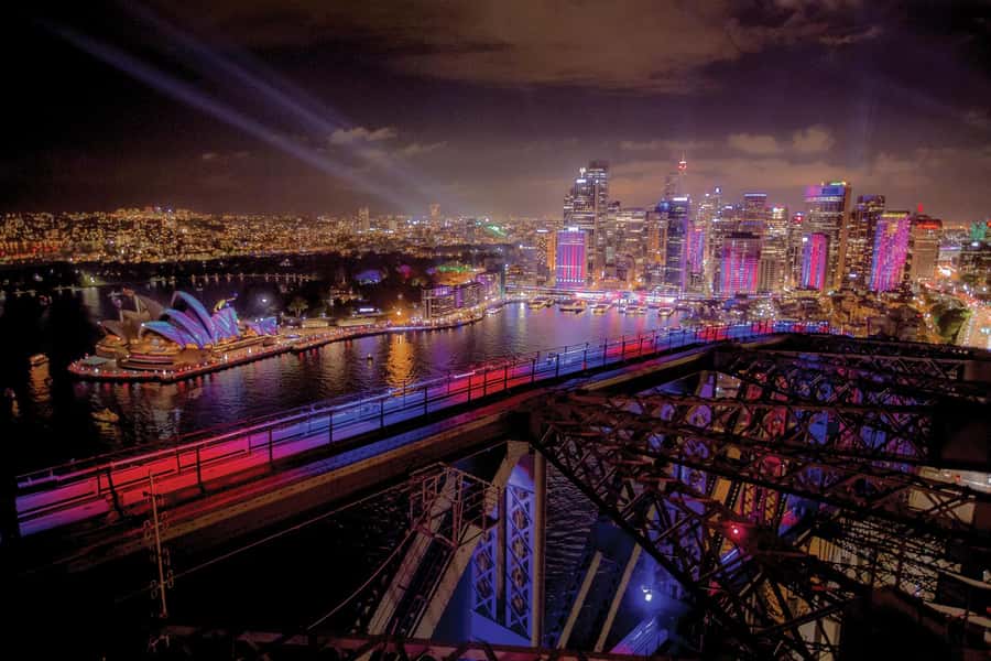 The Vivid Sydney BridgeClimb - Your guide and small group: why the stories matter