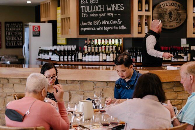 Tulloch Wines- Tasting of 6 Pokolbin Dry Red Shiraz Vintages with Charcuterie - Wheelchair access and service animals: what you should know