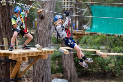 Western Sydney: Junior Tree Ropes Courses - Check-in at Treetops Adventure reception: plan for the safety briefing